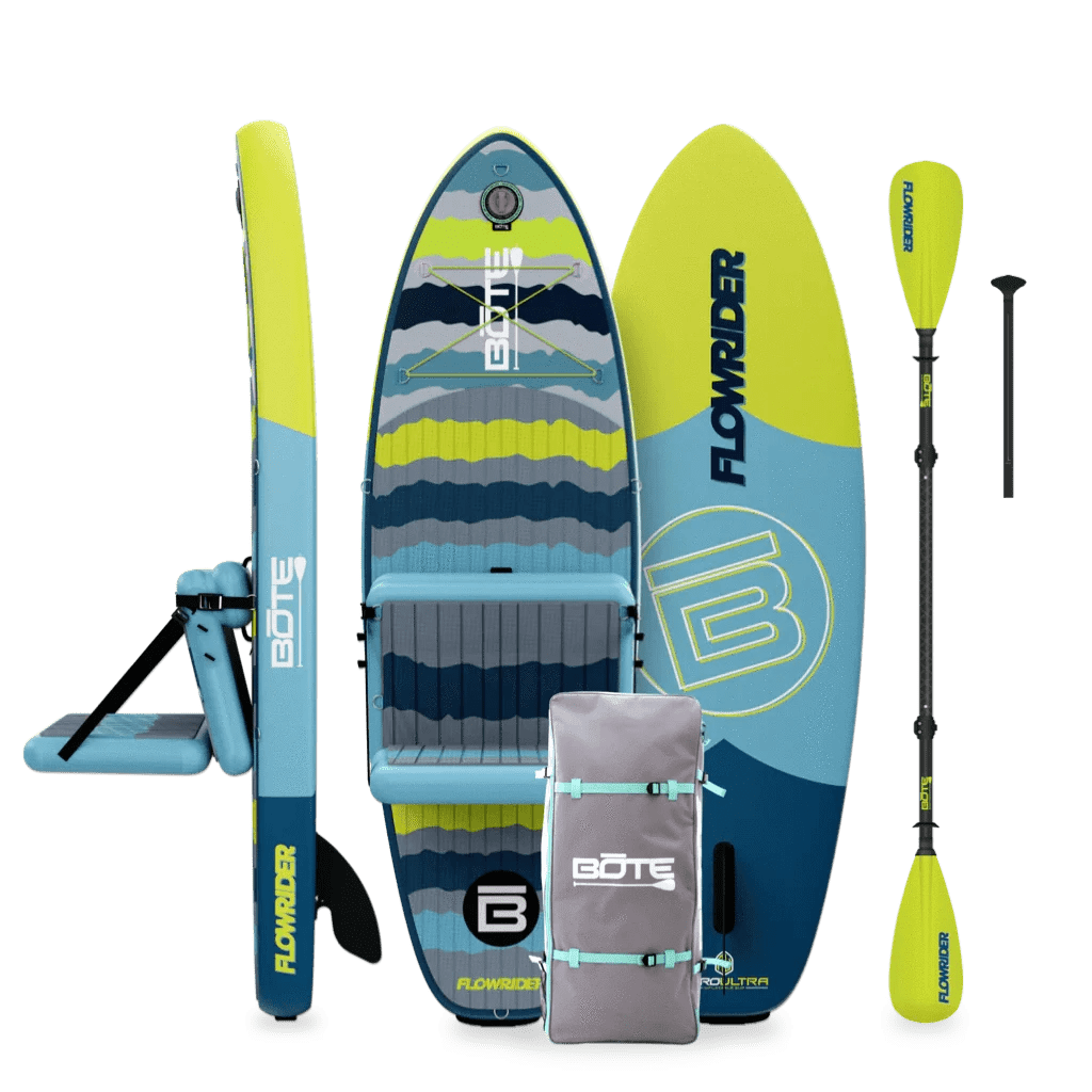 BOTE Kids FlowRider Aero 8′ Native Rips Hybrid Inflatable Paddle