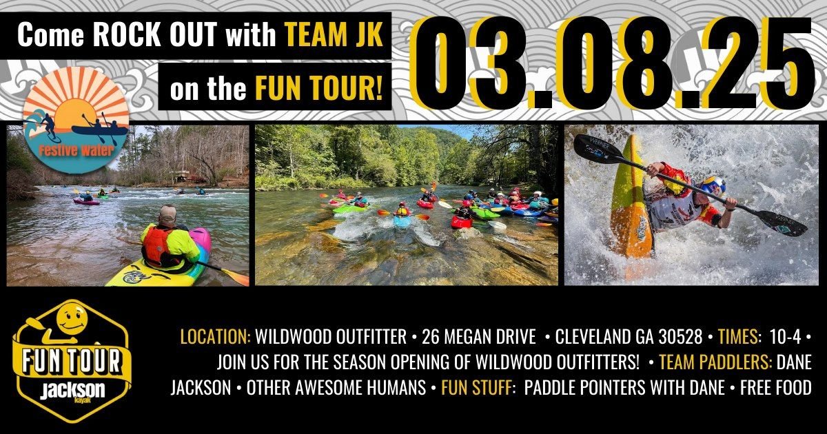 2025 Jackson Kayak Fun Tour - Festive Water Paddlesports