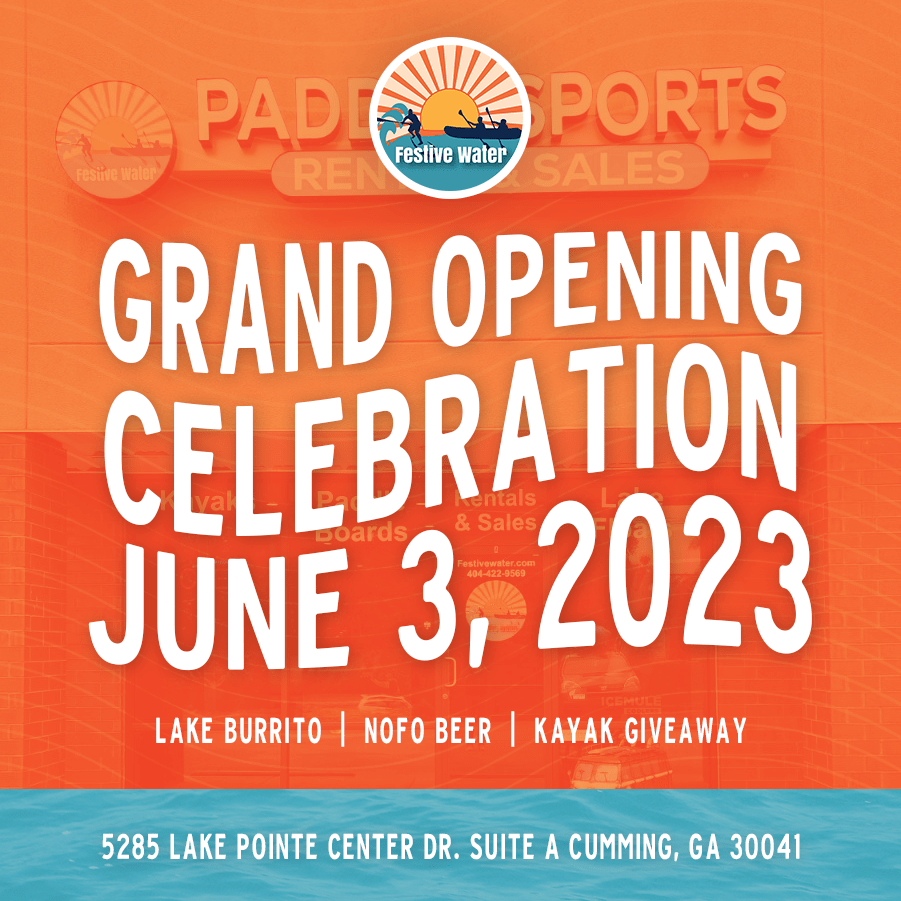 June 3rd Grand Opening Celebration - Festive Water Paddlesports