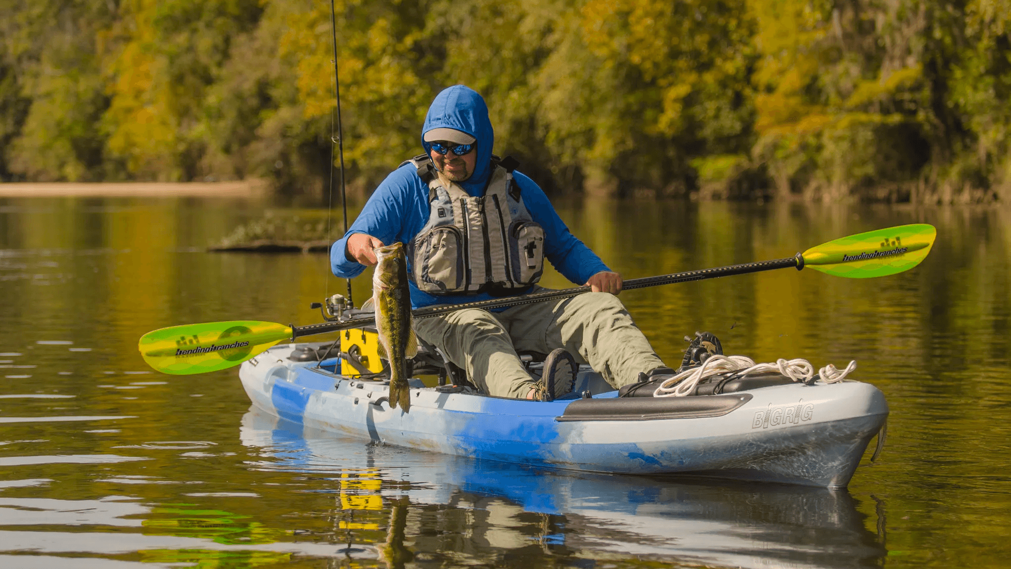 Kayak Fishing Paddles - Festive Water