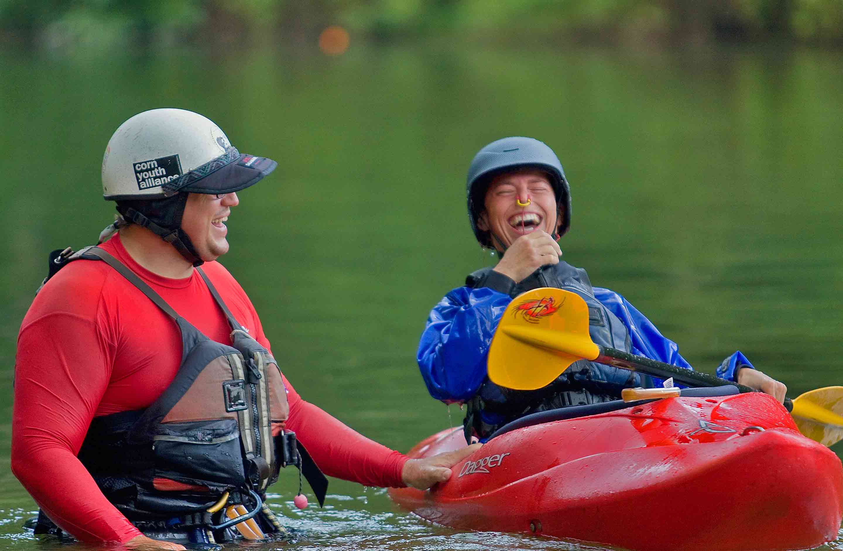 Whitewater kayaker and instructor