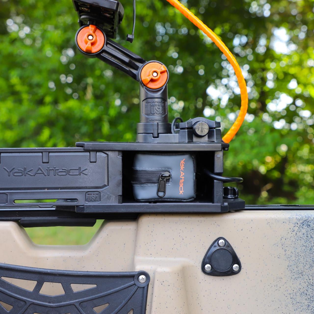 10 AH Lithium Ion YakAttack Power Pack with Charger, Battery, YakAttack, at Festive Water Paddlesports