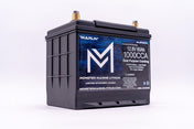 1000CCA 12V 60Ah Dual Purpose Cranking Lithium Battery - BLUETOOTH - MML-12CR60B, , Monster Marine Lithium, at Festive Water Paddlesports