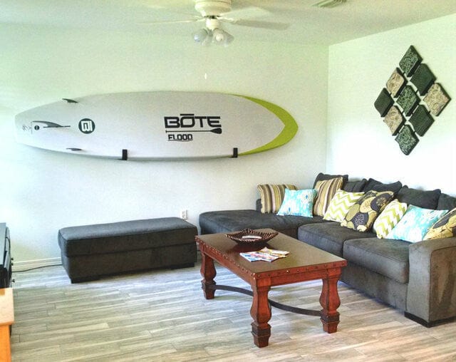 11" x 6" Madison Minimalist Wall Hooks | Large | 2 - Pack | Holds 50 lbs, Wall Mounted, StoreYourBoard, , , at Festive Water Paddlesports