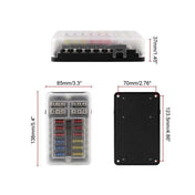 12 Way Fuse Block Panel, Accessories, Monster Marine Lithium, at Festive Water Paddlesports