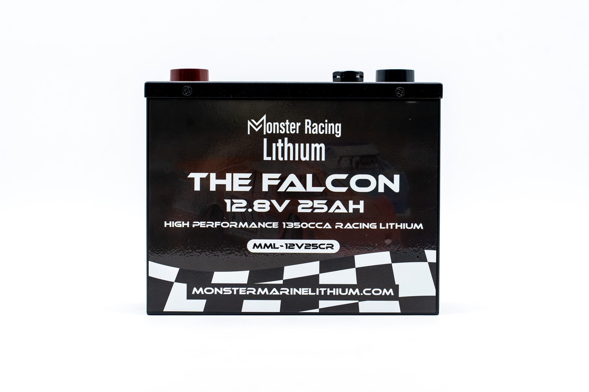 12.8V 25AH - "THE FALCON" - MONSTER RACING LITHIUM, , Monster Marine Lithium, at Festive Water Paddlesports