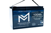12v 100Ah Bluetooth Deep Cycle Lithium Marine Battery Group 31, 12V Batteries, Monster Marine Lithium, at Festive Water Paddlesports