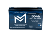 12v 100Ah Bluetooth Deep Cycle Lithium Marine Battery Group 31, 12V Batteries, Monster Marine Lithium, at Festive Water Paddlesports