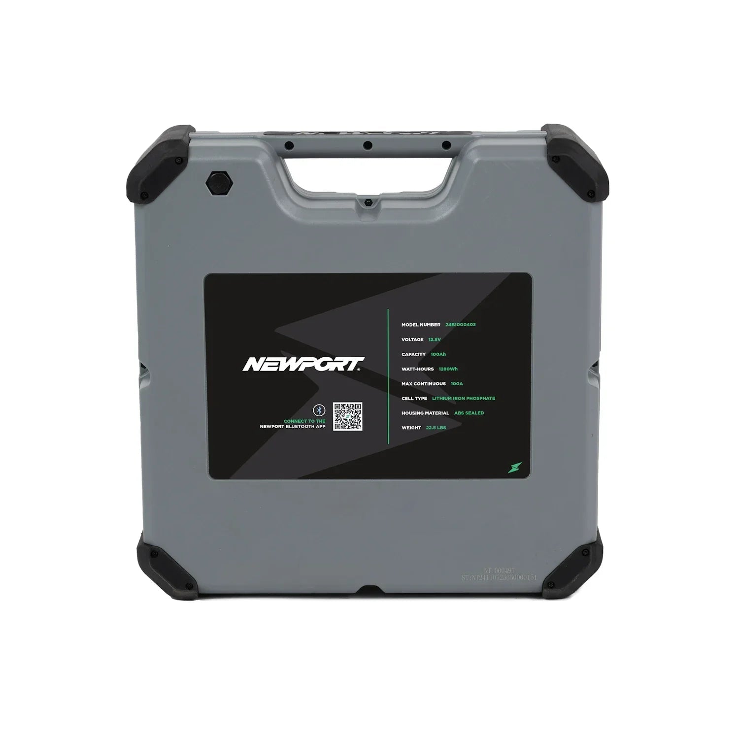 12V 100Ah LoPRO Lithium LiFePO4 Battery, Battery, Newport Wholesale, at Festive Water Paddlesports