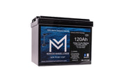 12V 120Ah Slim Bluetooth Lithium Deep Cycle Marine Battery MML-12120SB (w/ bluetooth), , Monster Marine Lithium, at Festive Water Paddlesports