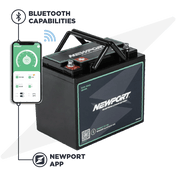 12V 30Ah Lithium LiFePO4 Battery, Battery, Newport Wholesale, at Festive Water Paddlesports