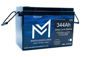 12v 344Ah Lithium Deep cycle MML-12344B Bluetooth, 12V Batteries, Monster Marine Lithium, at Festive Water Paddlesports