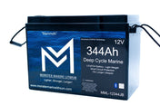 12v 344Ah Lithium Deep cycle MML-12344B Bluetooth, 12V Batteries, Monster Marine Lithium, at Festive Water Paddlesports