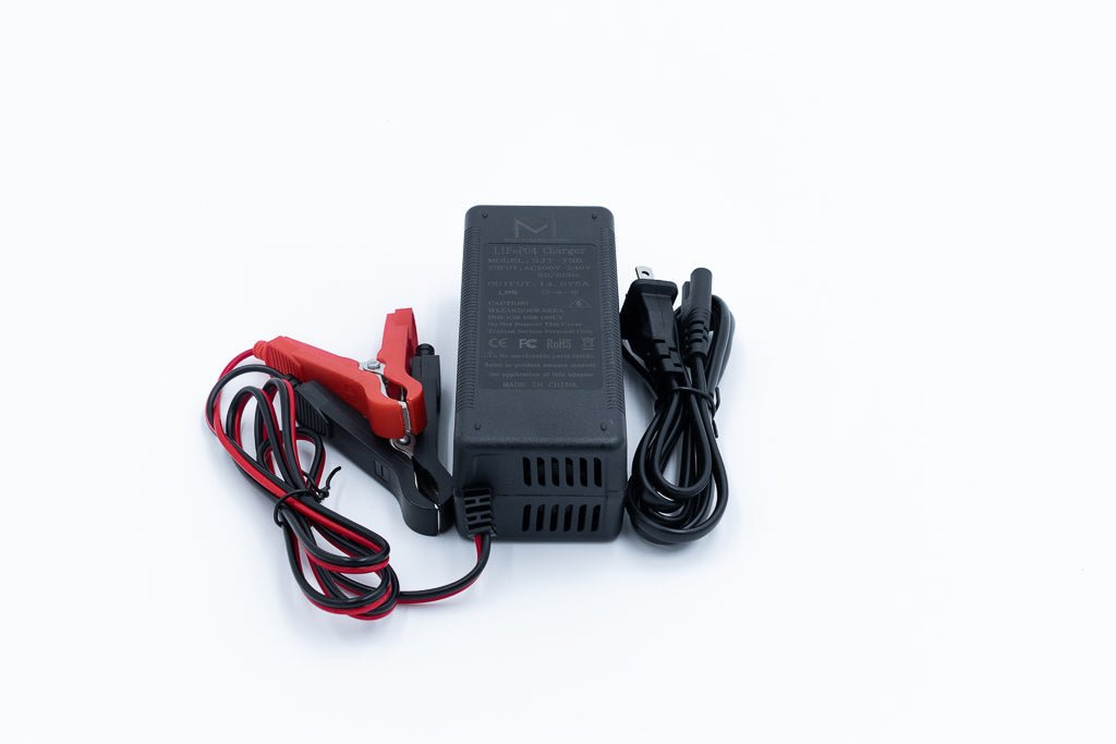 12v 3a Non Waterproof Lithium Charger, Chargers, Monster Marine Lithium, at Festive Water Paddlesports