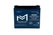 12v 40Ah Deep Cycle Lithium Marine Battery "Viper" - Bluetooth - MML-CW1240B, 12V Batteries, Monster Marine Lithium, at Festive Water Paddlesports