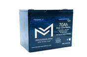 12v 70Ah Deep Cycle Lithium Marine Battery "Tarpon" Bluetooth, 12V Batteries, Monster Marine Lithium, at Festive Water Paddlesports