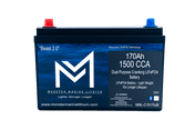 1500 CCA 170AH Dual Purpose Cranking Lithium Beast 2.0 Bluetooth, Cranking Lithium, Monster Marine Lithium, at Festive Water Paddlesports