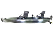 1738 - QuickConnect Tandem Conversion Kit - FOOT Steer - UNLIMITED + F12, Kayak Accessories, NuCanoe Inc, at Festive Water Paddlesports