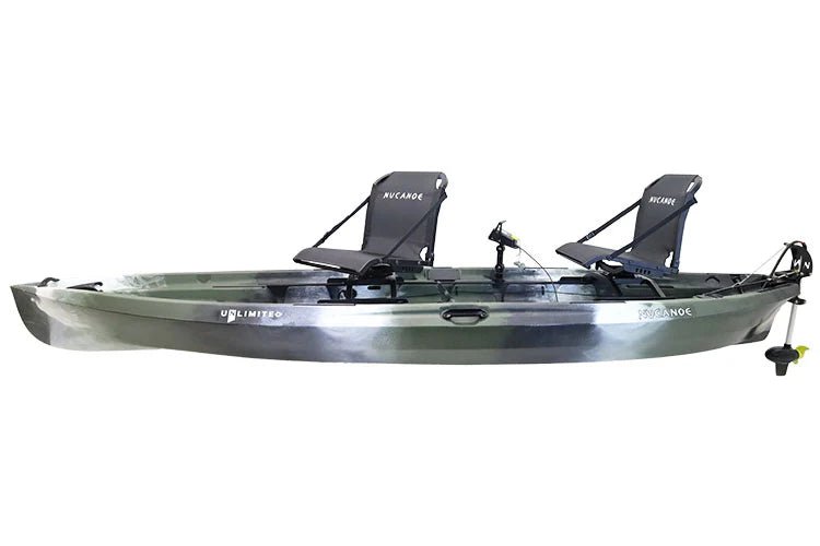 1738 - QuickConnect Tandem Conversion Kit - FOOT Steer - UNLIMITED + F12, Kayak Accessories, NuCanoe Inc, at Festive Water Paddlesports