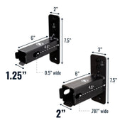 2" Haymarket Hitch Wall Mount | Holds Bike or Cargo Car Rack, Wall Mounted, StoreYourBoard, , , at Festive Water Paddlesports