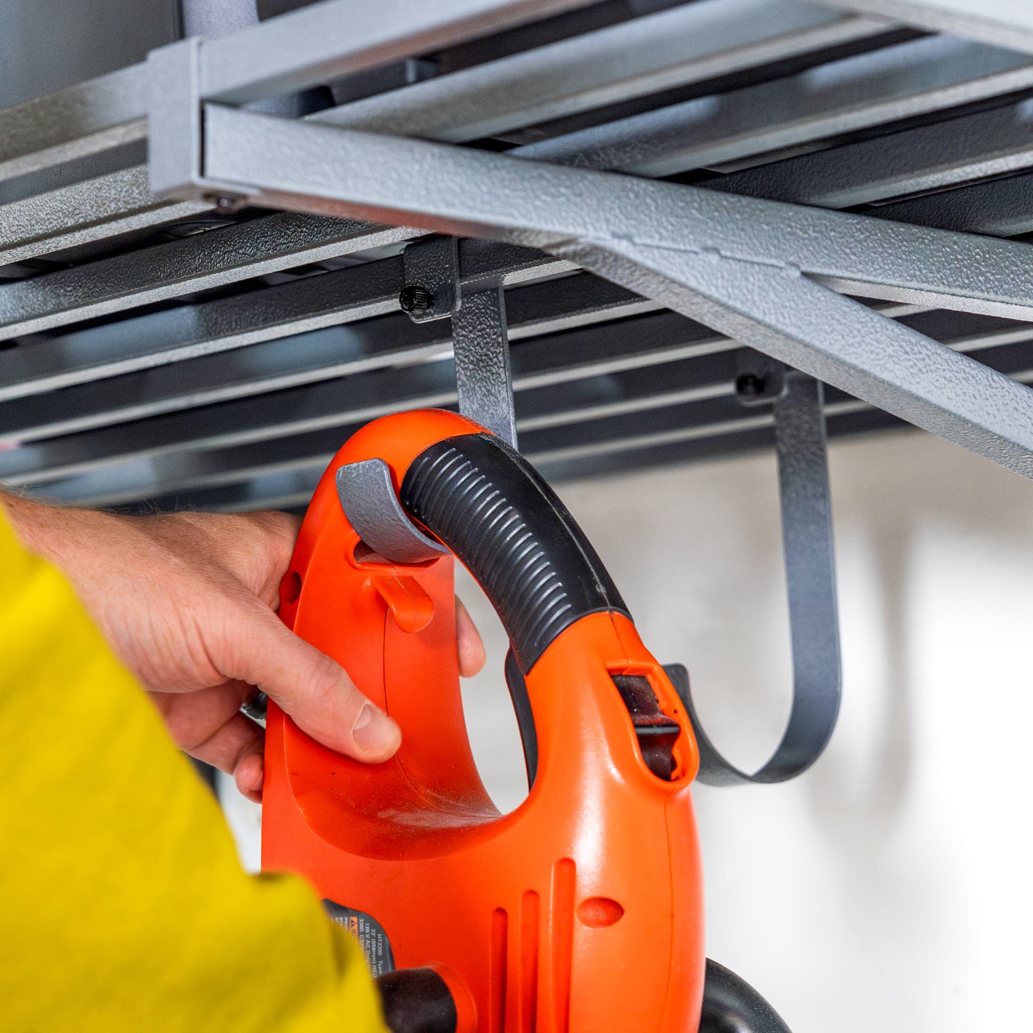 2' x 4' Bristol Garage Wall Mount Shelves | 2 Pack | Hammered Gray, Wall Mounted, StoreYourBoard, , , at Festive Water Paddlesports