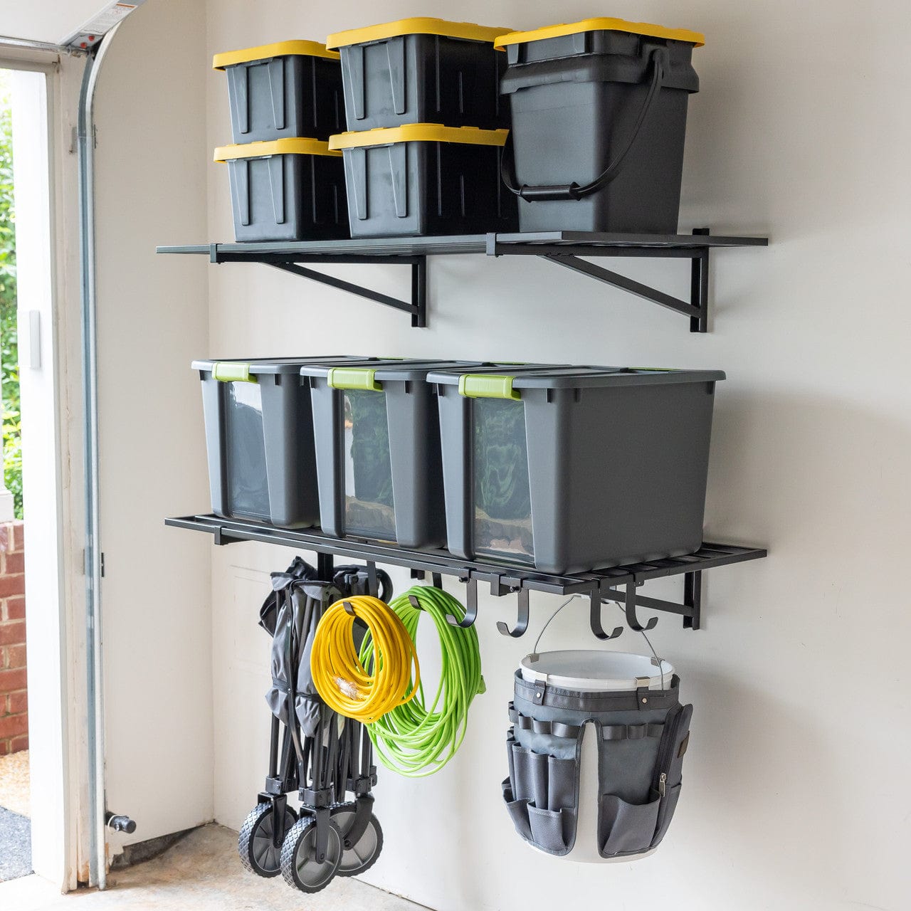 2' x 4' Bristol Garage Wall Mount Shelves | 2 - Pack, Wall Mounted, StoreYourBoard, , , at Festive Water Paddlesports