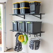 2' x 4' Bristol Garage Wall Mount Shelves | 2 - Pack, Wall Mounted, StoreYourBoard, , , at Festive Water Paddlesports