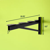 2' x 4' DIY Wall Shelf Brackets | Heavy Duty Garage Wall Shelves, Wall Mounted, StoreYourBoard, , , at Festive Water Paddlesports