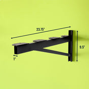 2' x 8' DIY Wall Shelf Brackets | Heavy Duty Garage Wall Shelf, Wall Mounted, StoreYourBoard, , , at Festive Water Paddlesports