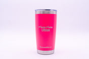 20oz STAINLESS TUMBLERS, , Monster Marine Lithium, HOT PINK at Festive Water Paddlesports