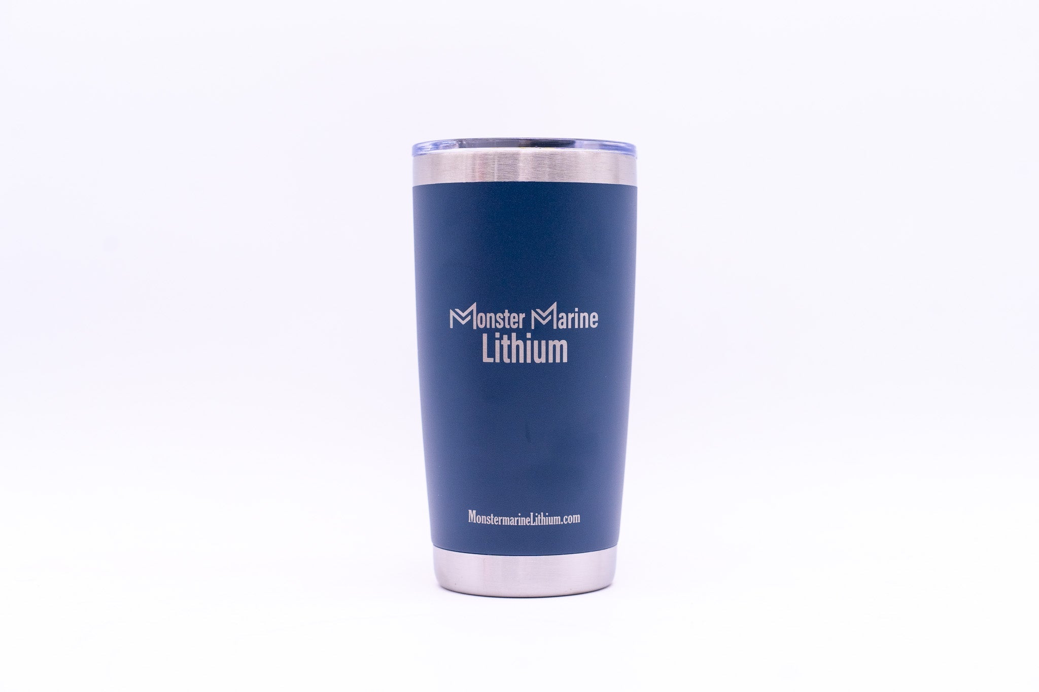 20oz STAINLESS TUMBLERS, , Monster Marine Lithium, NAVY at Festive Water Paddlesports