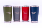 20oz STAINLESS TUMBLERS, , Monster Marine Lithium, RED at Festive Water Paddlesports