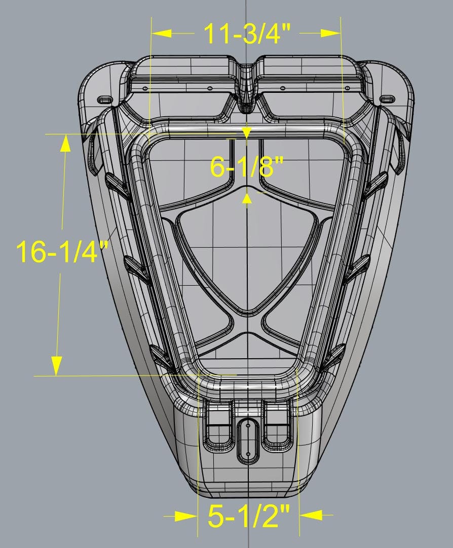 2400 - NuCanoe GearPod, , NuCanoe Inc, , , at Festive Water Paddlesports