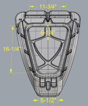 2400 - NuCanoe GearPod, , NuCanoe Inc, , , at Festive Water Paddlesports