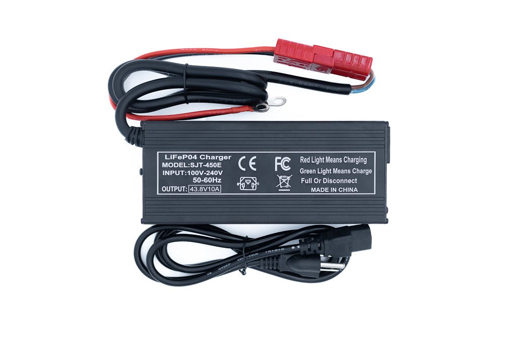 24v 10a Non Waterproof Aluminum Charger - Anderson Connect, , Monster Marine Lithium, at Festive Water Paddlesports