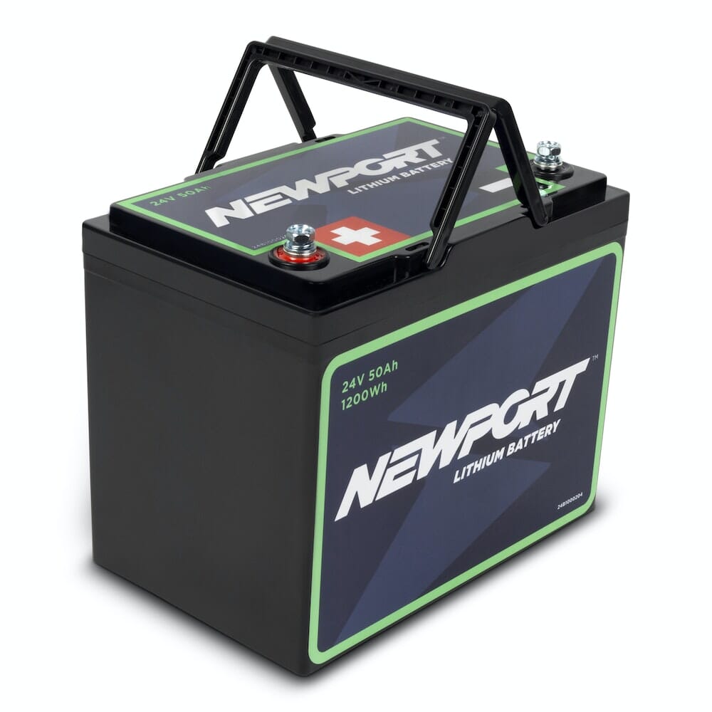 24V 50Ah Lithium LiFePO4 Battery, Battery, Newport Wholesale, at Festive Water Paddlesports