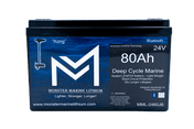24V 80Ah Lithium Marine Trolling Motor Battery "Kong" - Bluetooth, 24V Battery, Monster Marine Lithium, at Festive Water Paddlesports