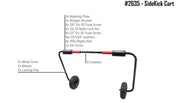 2635 NuCanoe SideKick Cart, , NuCanoe Inc, at Festive Water Paddlesports