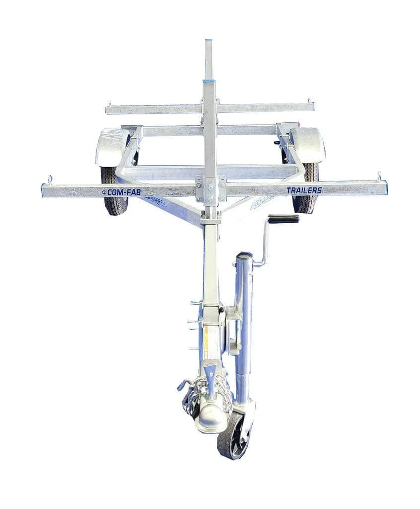 Comfab 16' Galvanized 2 Kayak Trailer with 80" Crossbars