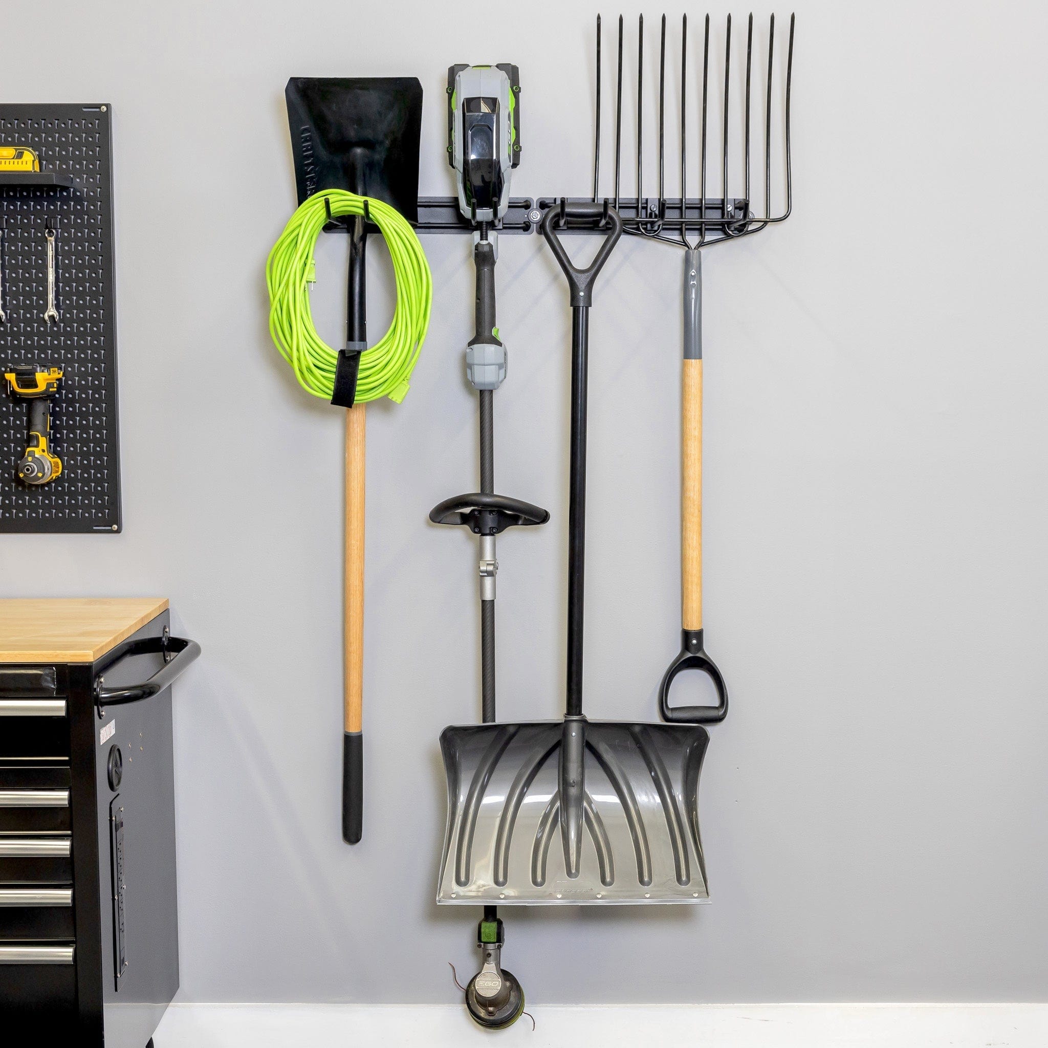 32" Modular Multi - Use Adjustable Garage Organizer | Holds 300 lbs, Wall Mounted, StoreYourBoard, , , at Festive Water Paddlesports