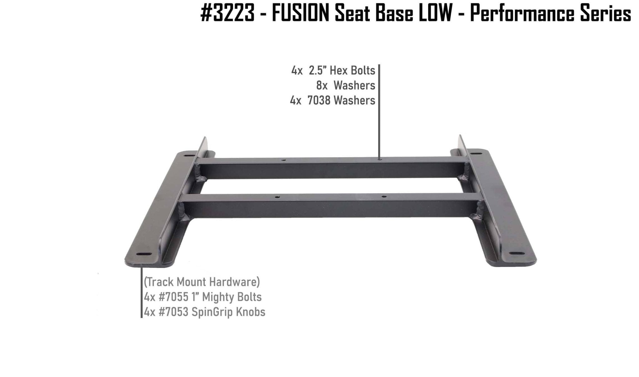 3223 - Low CG Seat Base - Flint & Pursuit, , NuCanoe Inc, , , at Festive Water Paddlesports