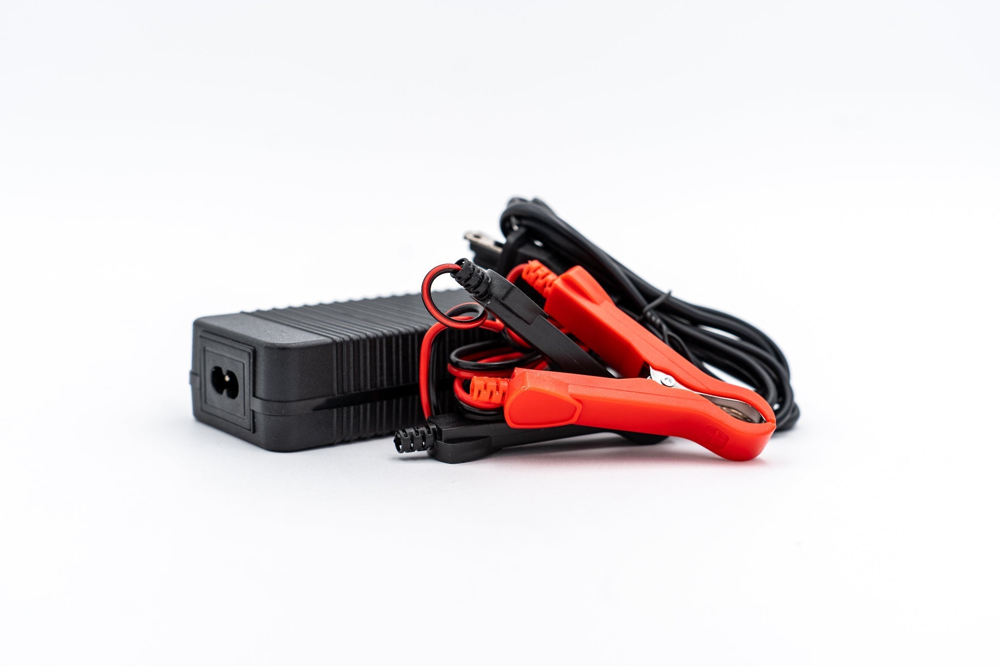 36v 2A Non Waterproof Charger w/ Alligator Quick Connects, , Monster Marine Lithium, at Festive Water Paddlesports
