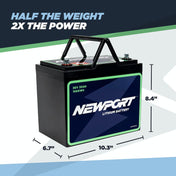 36V 30Ah Lithium LiFePO4 Battery, Battery, Newport Wholesale, at Festive Water Paddlesports