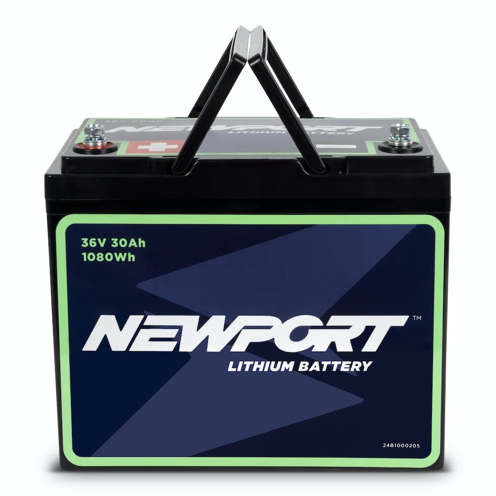 36V 30Ah Lithium LiFePO4 Battery, Battery, Newport Wholesale, at Festive Water Paddlesports