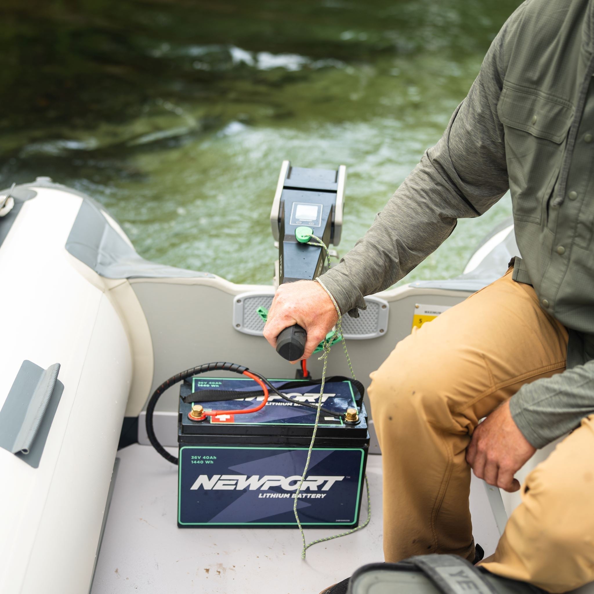 36V 40Ah Extended Range Lithium LiFePO4 Battery, Battery, Newport Wholesale, at Festive Water Paddlesports