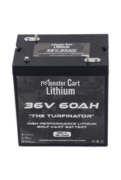 36V 60AH & charger - "THE TURFINATOR" - BLUETOOTH HIGH PERFORMANCE LITHIUM GOLF CART BATTERY - GC2 GROUP, , Monster Marine Lithium, at Festive Water Paddlesports
