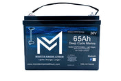 36V 65Ah Bluetooth Deep Cycle Lithium Trolling Battery, 36V Battery, Monster Marine Lithium, at Festive Water Paddlesports