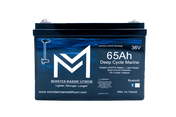 36V 65Ah Bluetooth Deep Cycle Lithium Trolling Battery, 36V Battery, Monster Marine Lithium, at Festive Water Paddlesports