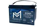 36V 65Ah Bluetooth Deep Cycle Lithium Trolling Battery, 36V Battery, Monster Marine Lithium, at Festive Water Paddlesports
