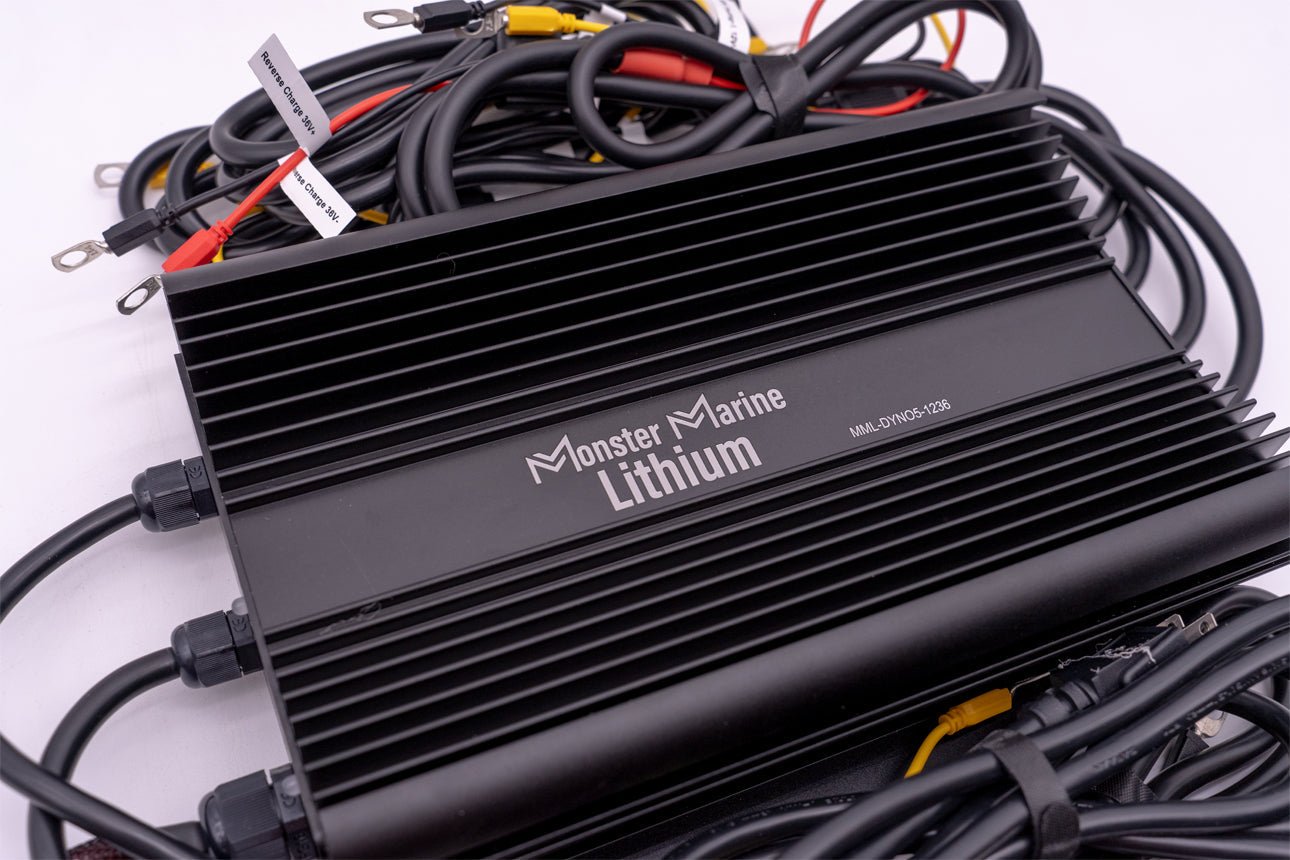 36v - DYNO5 - DYNAMIC CHARGER, , Monster Marine Lithium, at Festive Water Paddlesports
